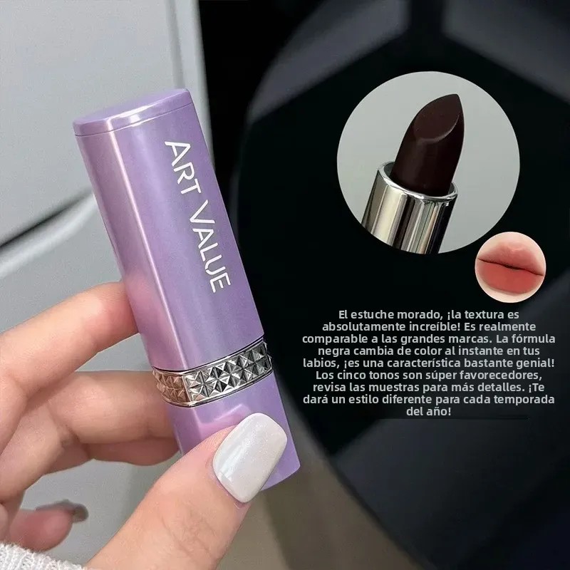 Set De Labiales Art Value Mate Terciopelo Otoño, Larga Durac