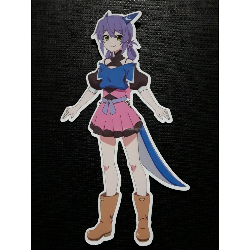 Flatorte I've Been Killing Slimes for 300 Years Glossy Sticker