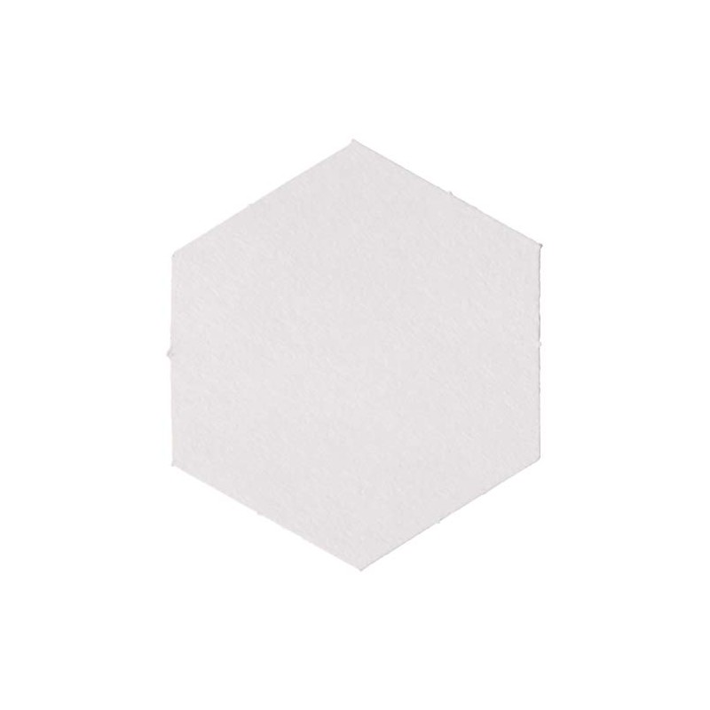 Piezas de papel 3/4 pulgadas 750 piezas hexagonales
