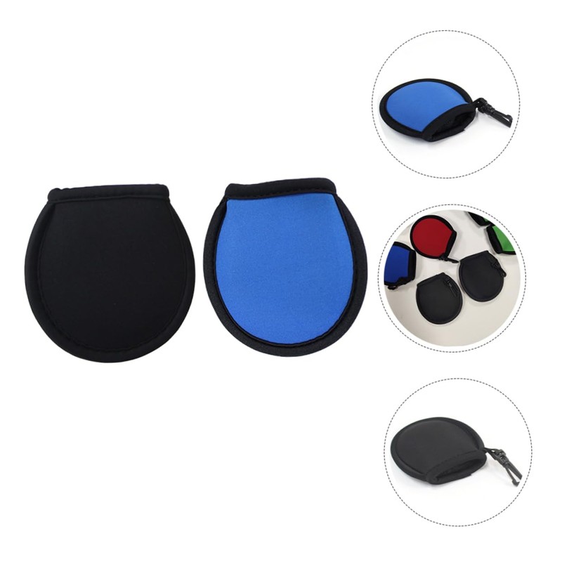 KOMBIUDA 2Pcs Cleaning Pouches Portable Wipe Bags for Golf Ball
