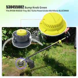 XQK 530455002 Bump Knob Green fits RYOBI RIDGID Troy-BILT Echo Powerstroke Workforce BLACKMAX