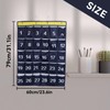 30 Pockets Cell Phone Holder Classroom, Numbered Classroom Sundries Closet
