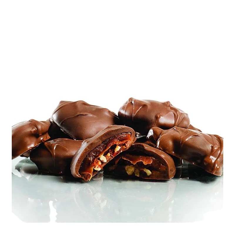Sanders Milk Chocolate Sea Salt Caramel Pecan Clusters - 18