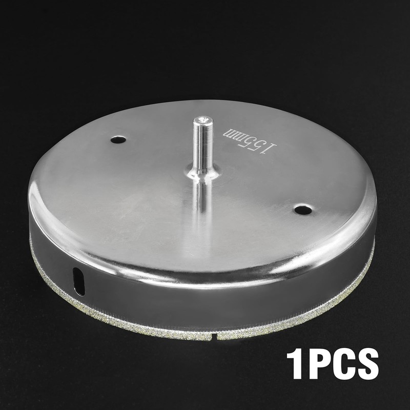 Jamiikury 6-1/8 Inch Diamond Tile Hole Saw Drill Bits, Suitable