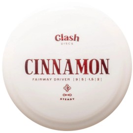 Clash Discs - Cinnamon - Steady Plastic - Disc Golf Control Driver (Colors Vary)