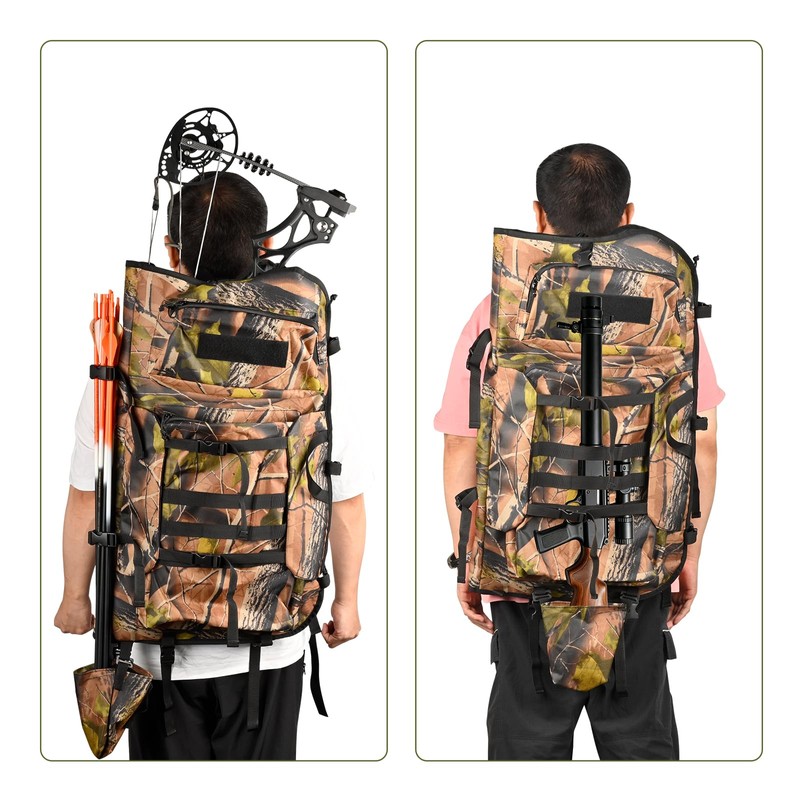 Bow Hunting Backpack for Men, Compound Bow Case for Bowhunters,