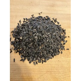 Black Oil Sunflower Seeds Organic Non GMO for Planting or Sprouting One Pound Apprx 30-50 Seeds