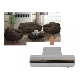 Herrajes Guerrero Pata Para Salas Sofa O Muebles Redonda Moderna 10 Cm 4 Pieza