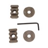 1 Pair Tactical Helmet Holder, Bracket Left Right Side Headset