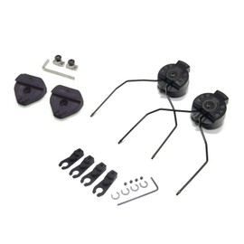 The Mercenary Company Universal Communication Headset Adapters Compatible With MTEK Flux, HHV, and MLOK Helmets (MSA Sordin)