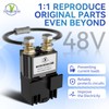 Panglong Club Car Solenoid 48 Volt, Albright 4 Terminal Club