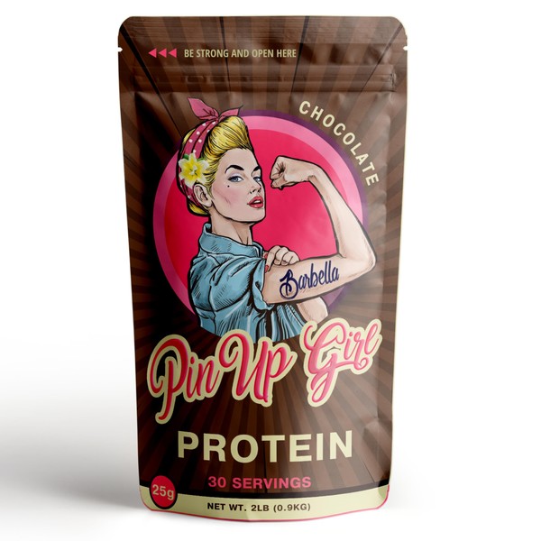 Pin Up Girl Whey Protein Isolate Powder | Dutch Chocolate
