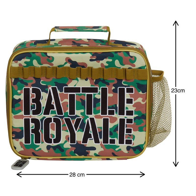 Battle Royale Lunch Bag for Kids Teens Adults Camouflage School