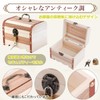 Anopono Piggy Bank Treasure Chest with Key Padlock Antique Bills