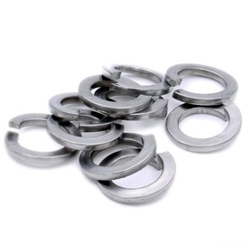 M14 (14mm) Rectangular Spring Split Lock Washer - Stainless Steel (A2) (Pack of 10)