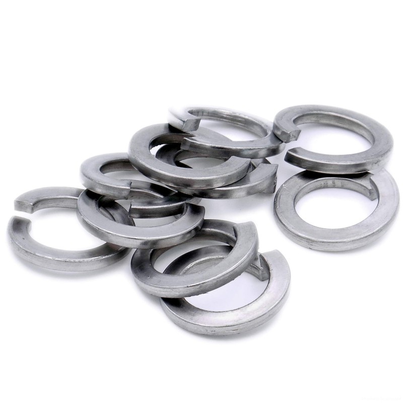 M14 (14mm) Rectangular Spring Split Lock Washer - Stainless Steel