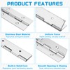 uxcell Piano Hinge, 14" Stainless Steel Continuous & Piano Hinges