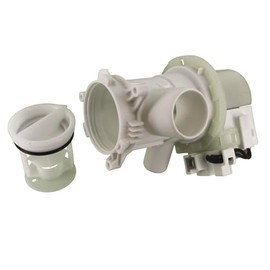 Reliapart Compatible C00912661 for Beko WM5140 Series Drain Pump Base & Filter Housing Assembly