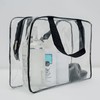 Clear Toiletry Bags, 2 Pcs Large Storage Makeup Bags Waterproof