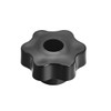 uxcell Clamping Handle Screw Knobs Handle M8 Threaded Through Hole