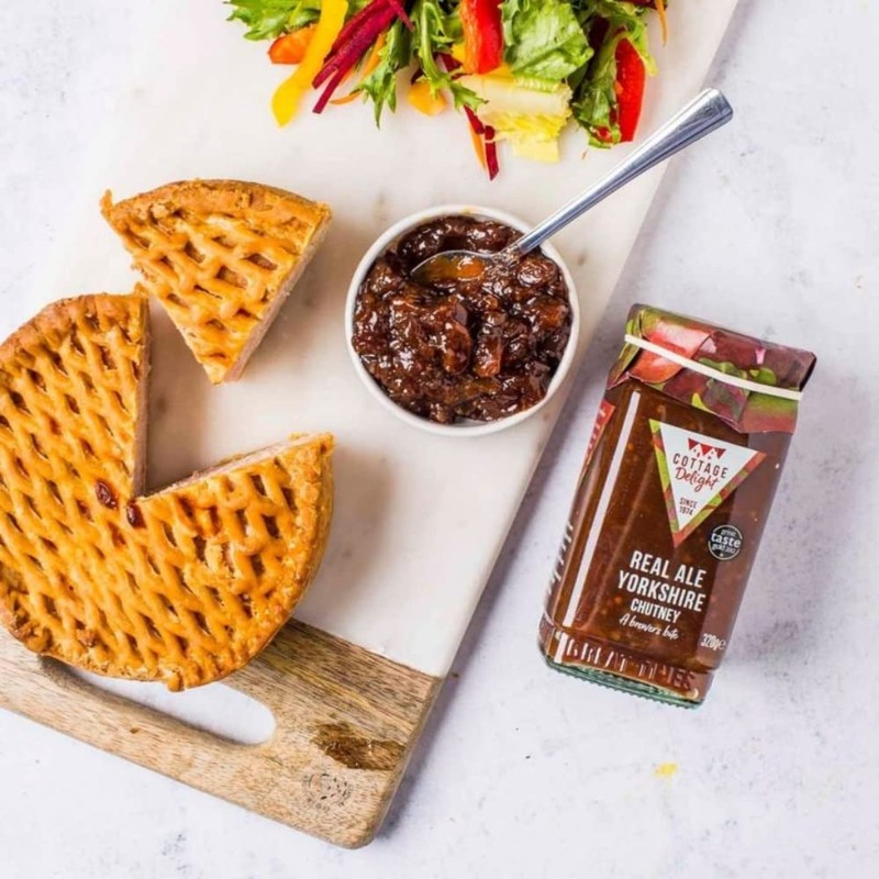 Cottage Delight Real Ale Yorkshire Chutney, 320 gram