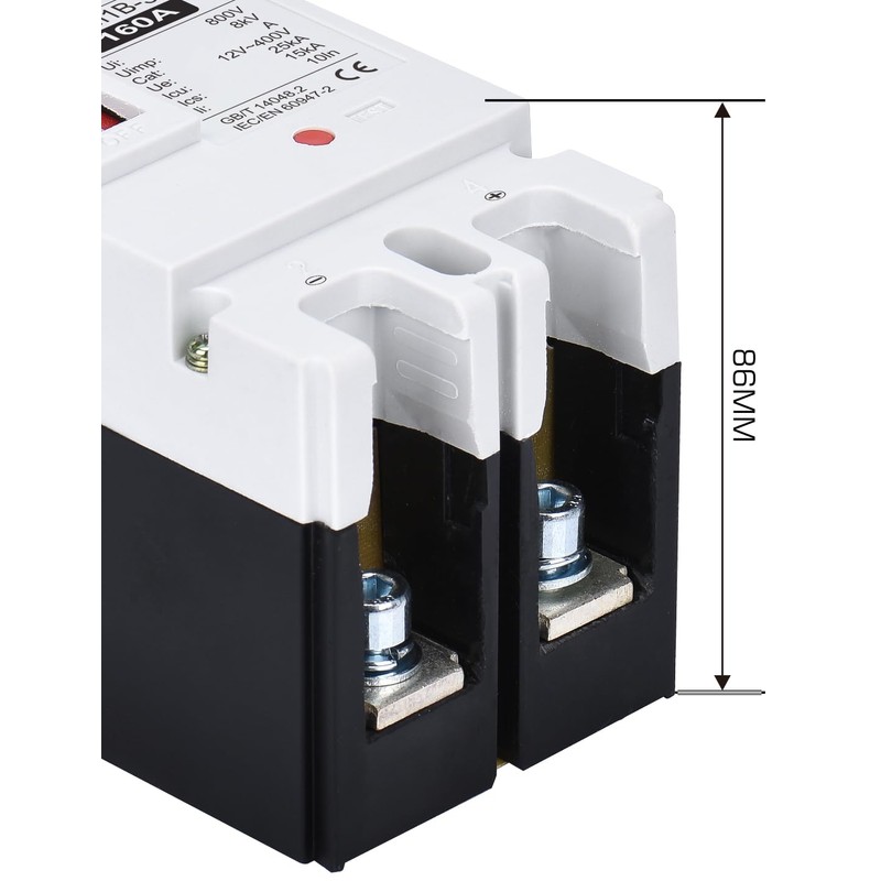 DIHOOL Main 160 Amp DC Circuit Breaker, 500V Battery Disconnect