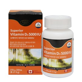 OTMARTFOOD Evergreen Superior Vitamin D 150mg x 180 capsules x 4