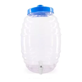 Barril Vitrolero De Plástico Con Llave 15 Lt