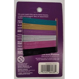 Goody Classics Pearl Metallic Bobby Pins Slides 32 count Slide Proof Hair