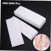 Healeved Depilatory Strips Strong Adhesion 100pcs Facial Wax Strip Paper