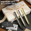 YUNCHUN Executive Pens for Men Women, Heavy Ballpoint Pens Set