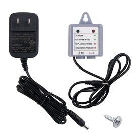 KITONLA 169031 AC Power Cord Adapter Kit, Compatible with Moen MotionSense, MotionSense Wave and U by Moen Kitchen Faucets, Dual Power Source for 7594E, 7185E, 7565E, S72308E Series Faucets