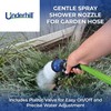 Underhill Proline Gentle Spray Shower Nozzle, Garden Water Hose Sprayer
