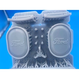 Unbranded 1/24 3D Vintage Hot Rod Gas Tank