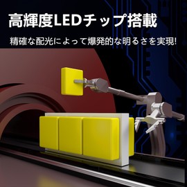 CIWENDAN H4 Hi/Lo LED Headlight, Explosive Light, 18,000 LM, Compatible with New Standard Vehicle Inspection, High Power G-XP LED Chip, 9x Brightness, 1:1 Genuine Halogen Size, Compatible with DC 12V