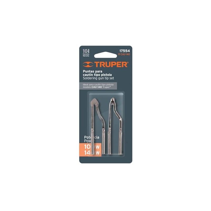 Truper R-CAU-140, Puntas de repuestos para cautín tipo pistola CAU-140,