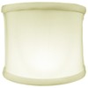 4x4x4 Clip-on Sconce Half-Sconce Lampshade Eggshell Shantung Fabric - Perfect