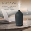 Humidificador Difusor De Ceramica Para Aromaterapia Antava Color Negro