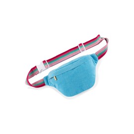 Shiraleah-Chicago Shiraleah Sol Terrycloth Belt Bag, Turquoise