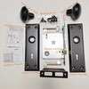 MaxxGeek Mortise Keyed Lock Set with Classic Knobs, Perfect for