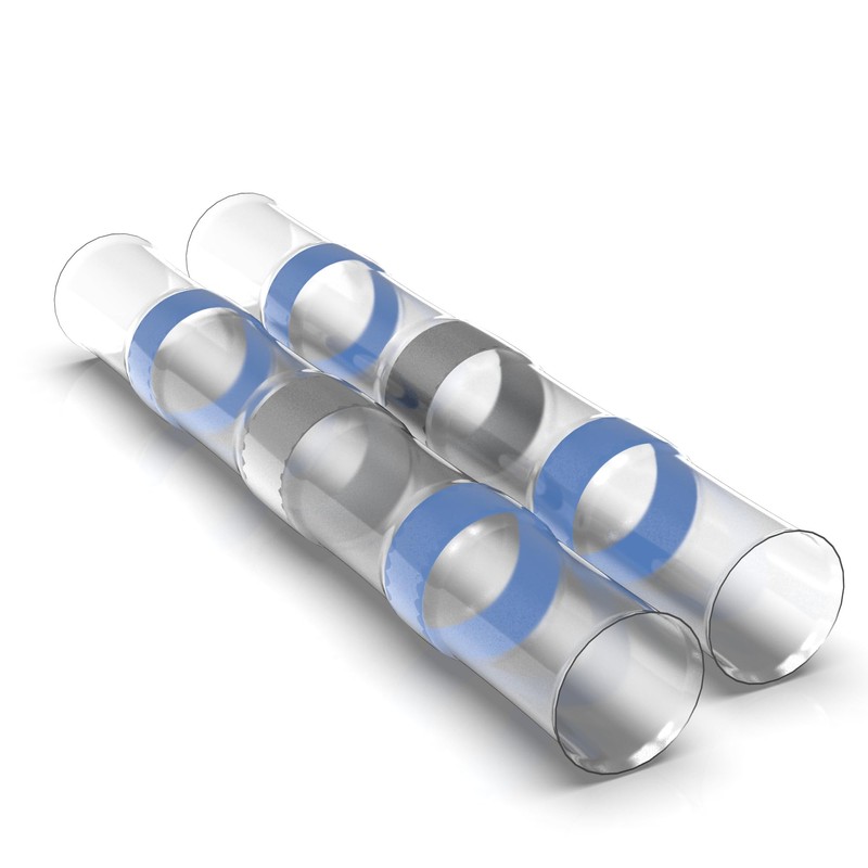10 - 100 solder connector blue Ø 5 mm 1,0