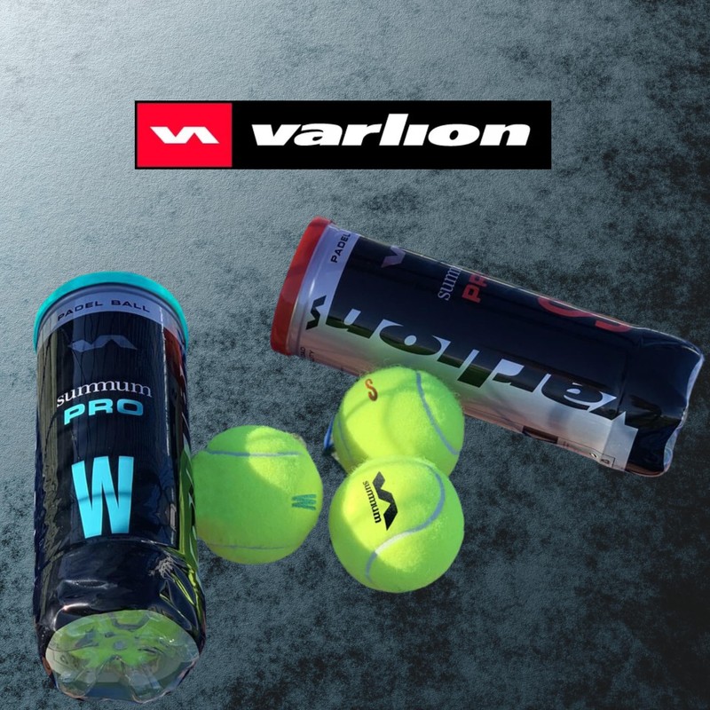 Varlion Summum Pro W Padel Balls, 6 Cans, 18 Balls