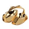 Double Fruit Plate Zinc Alloy Dual Fruit Tray Decorative Fruit