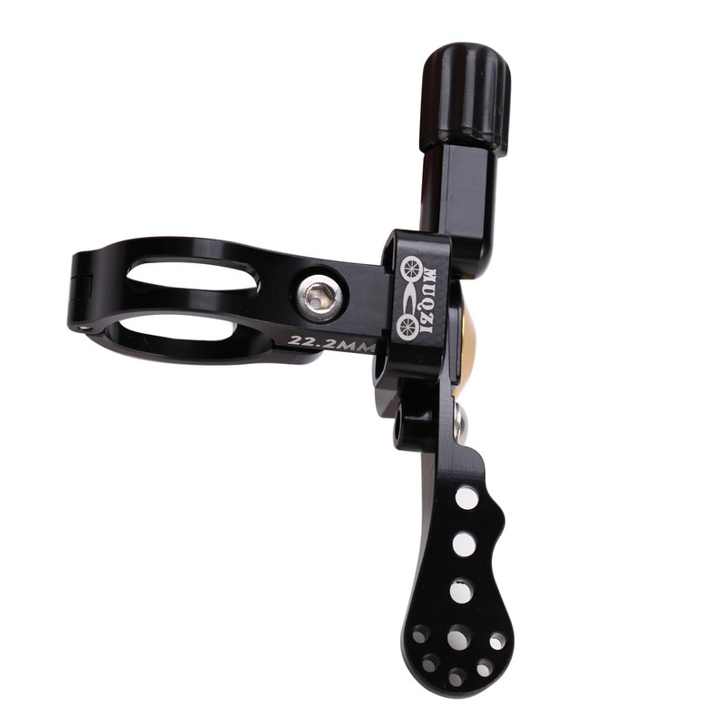 Reicyfang Mountain Bike Seatpost Dropper Remote Control Lever, Aluminum Alloy