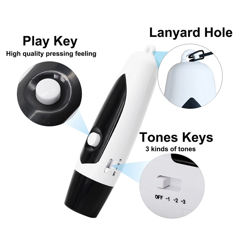 Moosec Electronic Whistle for Teacher, Referees, Coach, 3 Kinds of