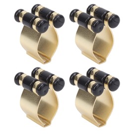 Pool Cue Clip, 4Pcs Billiards Cue Stick Clips Cue Rack Clip Wall Mount Pool Stick Holder Accessory Cue Rack Clips Pool Cue Holder Clips