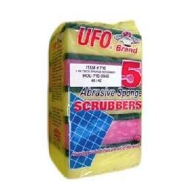 UFO 710-0048 PE Abrasice Sponge Scrubber - Case of 240