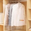 50 Pack Plastic Clothes Covers Protector Bags 23.6× 35.4 inches