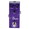 Guitar Distortion Pedal, Metal Guitar Effect Knob Adjustment Scratch Clear