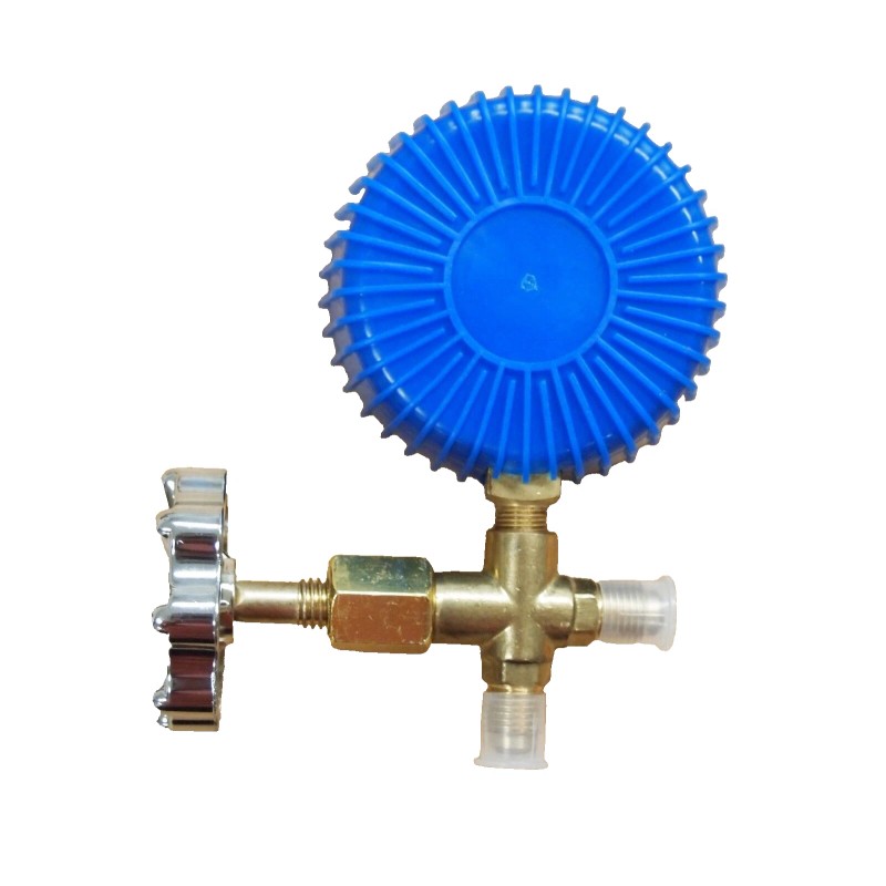 HOTECHE R134a R404a R22 R410a Single Manifold Gauge Hose AC
